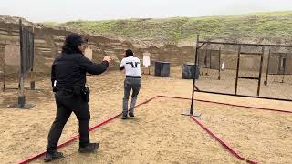 1/24/2026 USPSA/CCLP Match stage 2 using Mech-Tech CCU on Glock22