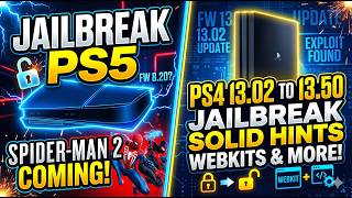 PS5 Jailbreak: Spider-Man 2 Arriving! + PS4 13.02 To 13.50 WebKit Exploits & Solid Hints!