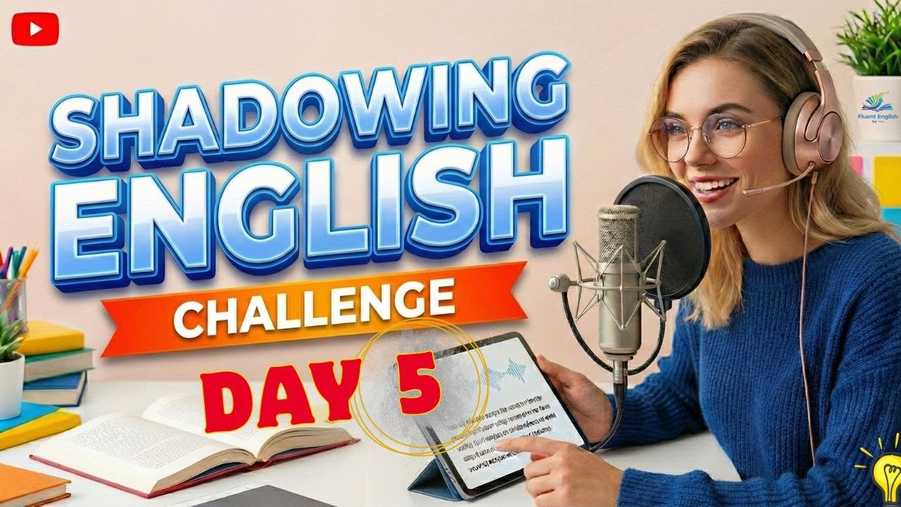 DAY 5 of 31 - Master the Digital Call Day | Shadowing English Speaking ...