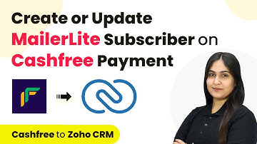 How to Create Zoho CRM Contact on Cashfree Payment | Cashfree to Zoho CRM