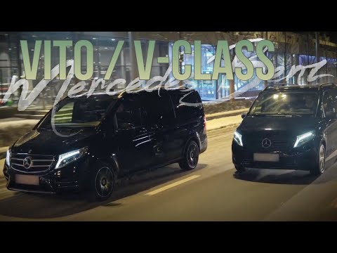 Обзор и сравнение Mercedes-Benz Vito & V-Class. Что взять?