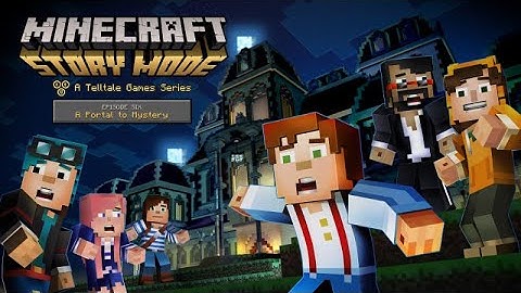 Minecraft: Story Mode Episode 6 "A Portal to Mystery"  All Cutscenes (Game Movie) 1080p HD