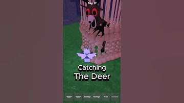 Catching The Deer 🦌 99 nights in the forest #99nightsintheforest #99nights #roblox