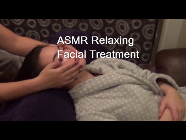 ASMR Relaxing Facial Treatment