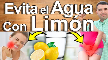¿Qué efecto tiene el agua de limón en el estómago?
