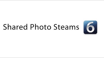 iOS 6: Shared Photo Streams