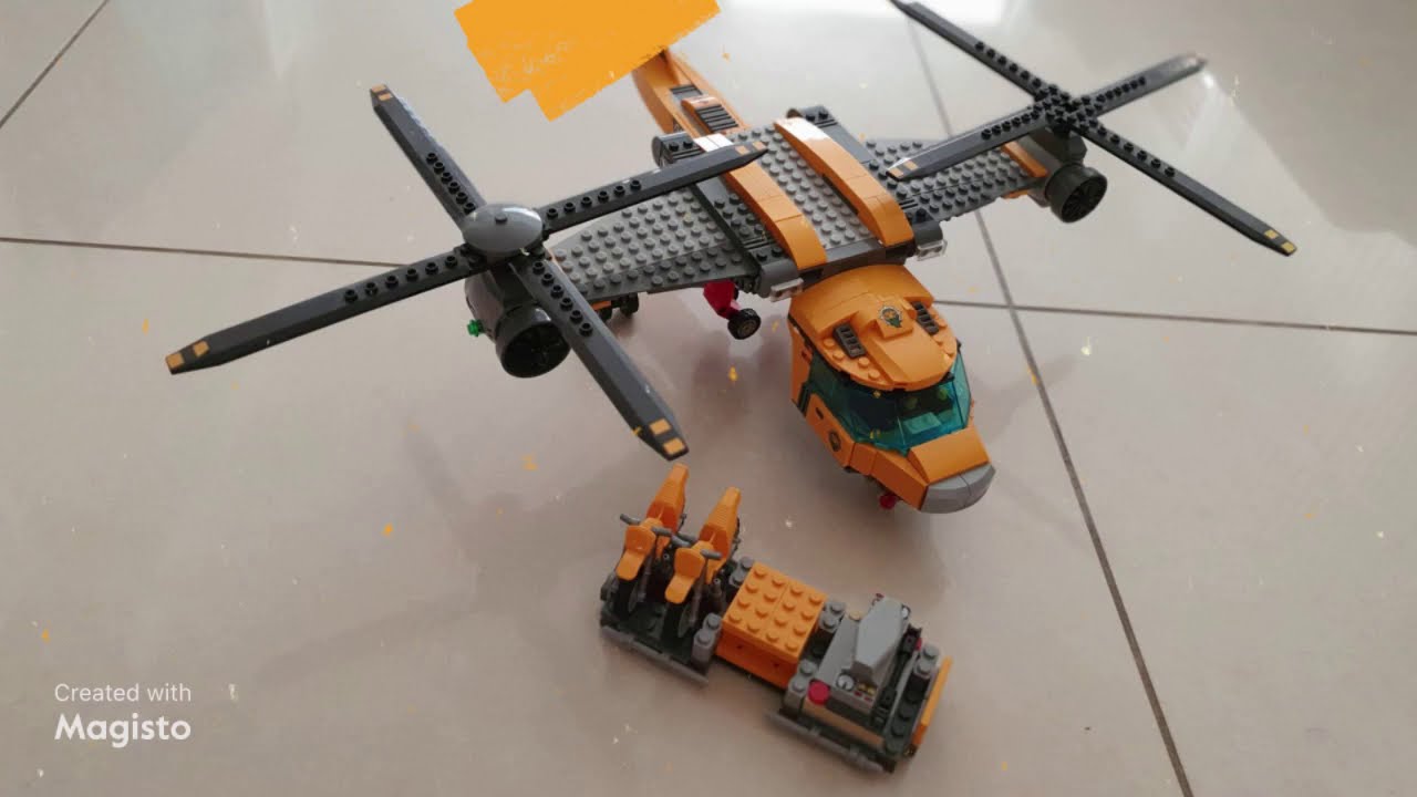 Lego Jungle power Helicopter 60162