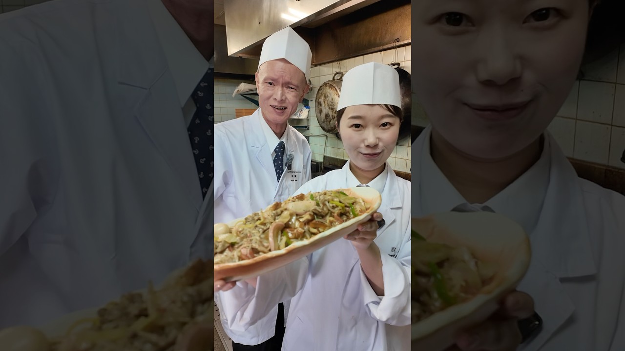 和らぎ店長の餡かけ焼きそば！