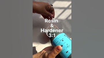 Resin art with texture paste / part 2