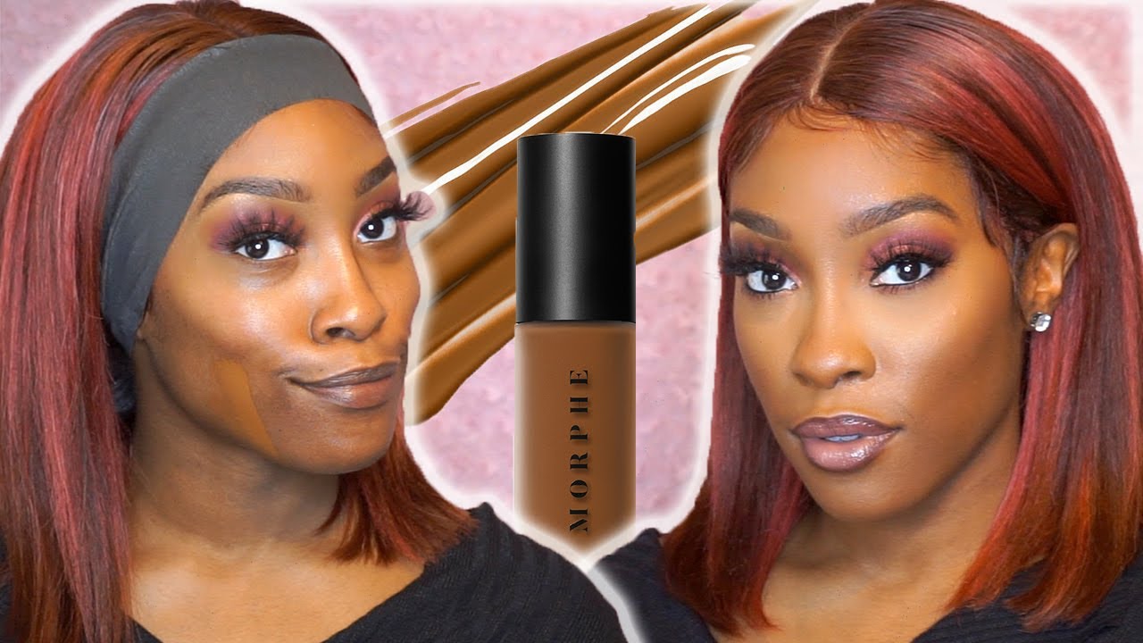 *NEW* MORPHE FILTER EFFECT SOFT FOCUS FOUNDATION (DEEP 33) REVIEW & WEAR TEST .... WHAT THE 😱?!
