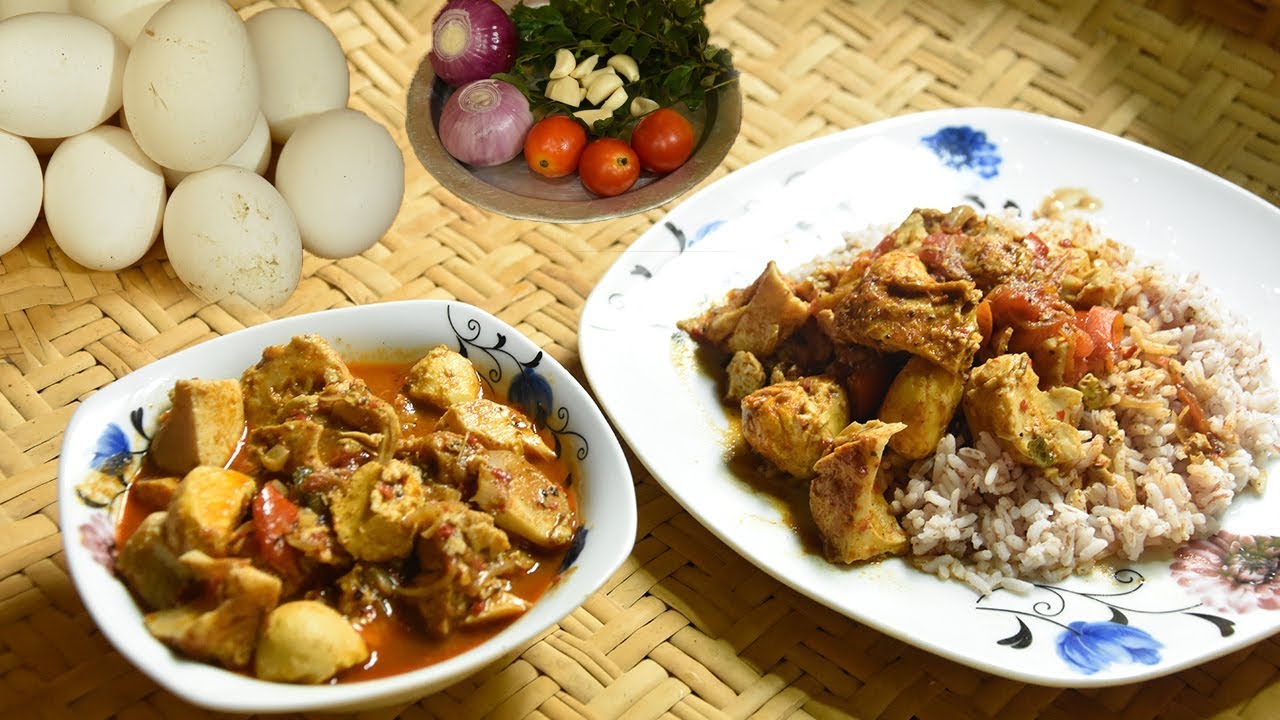 Egg Curry Traditional Secret Recipe Village culture ❤ Village Life Recipe by Grandma