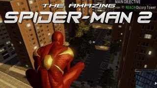The Amazing Spider-Man 2 "Iron Spider" Suit Free Roam Gameplay (DLC Suit) screenshot 3