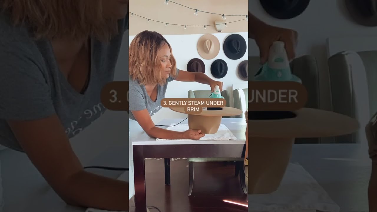 HOW TO RESTORE YOUR FLAT BRIM FEDORA!