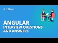 Angular Interview Questions And Answers | Angular 8 Interview Questions And Answers | Simplilearn