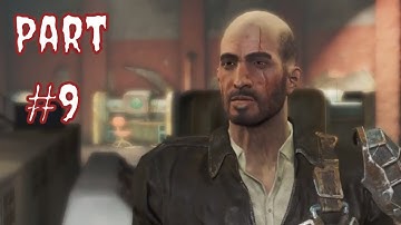 Fallout 4 - Search for clues to Kellogg / Fort Hagen | Getting a Clue & Reunions | Gameplay #9