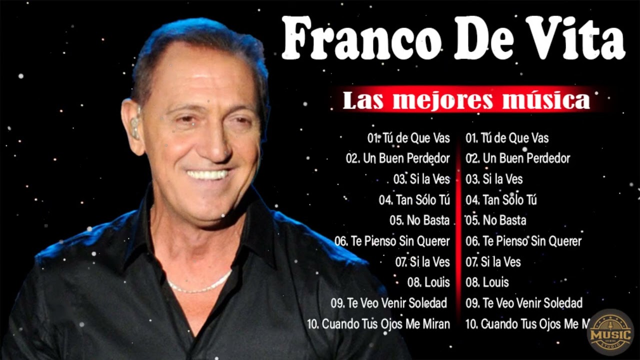 Tu De Que Vas Franco De Vita canciones inmortales || Top mejores canciones De Franco De Vita