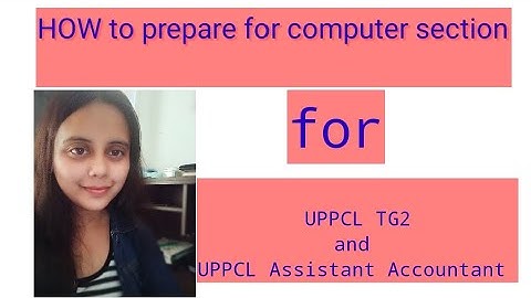 UPPCL TG2 / ASSISTANT ACCOUNTANT:- How to prepare for computer  #uppcltg2 #uppclassistantaccountant
