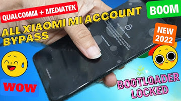 Redmi Note 9s/Note 9pro/Note10 pro MI Account Unlock Android 11/12 One Click Without Edl