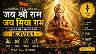 Jai Shree Ram Jai Siya Ram 🙏 Peaceful Meditation Mantra | 1 Hour Loop | Deep Relaxation screenshot 3