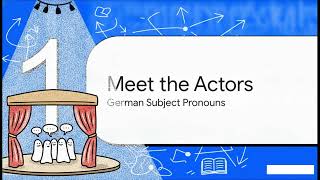 German Subject Pronouns and Verb Conjugation | A1 German Grammar Practice