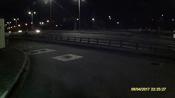 Renault overtaking on slip road