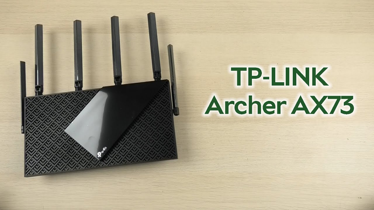 Маршрутизатор TP-LINK Archer AX73 WiFi6 / AX5400 / 1 Гбіт/с – фото