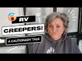 I Ripped My Legs Off Fleeing CREEPERS! RV Etiquette PSA: A Cautionary Tale &amp; airstream leg repair
