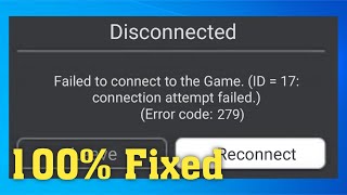 Roblox Failed To Connect To The Game Id 17 Connection Attempt Failed Error Code 279 Youtube - how to fix error code 279 roblox pc