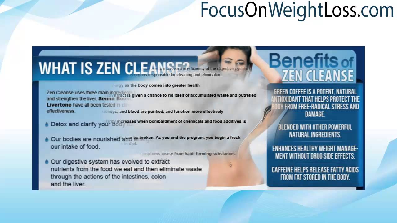 Zen Cleanse Review Helps You Burn Fat And Lose Your Weight YouTube