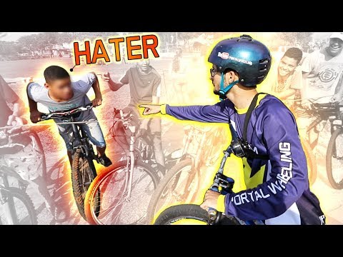 DESAFIEI UM HATER NO GRAU VALENDO MINHA BIKE