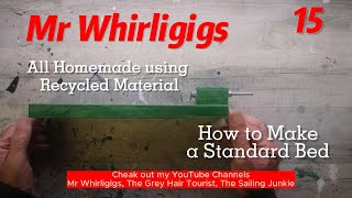 Whirligigs and Garden Spinners 15  Making the Whirligig Base by Mr Whirligigs