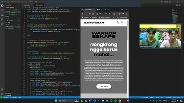 WARKOP BEKAPE - Video tugas Ujian tengah semester Pemrograman Web
