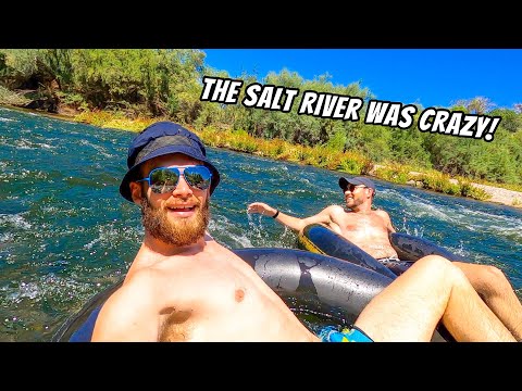 Video: Tubing down the S alt River ze Phoenix