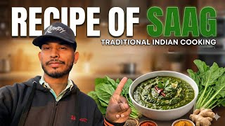 How To Make Saag Leafy Green Recipe Of Saag Bindu Dirba