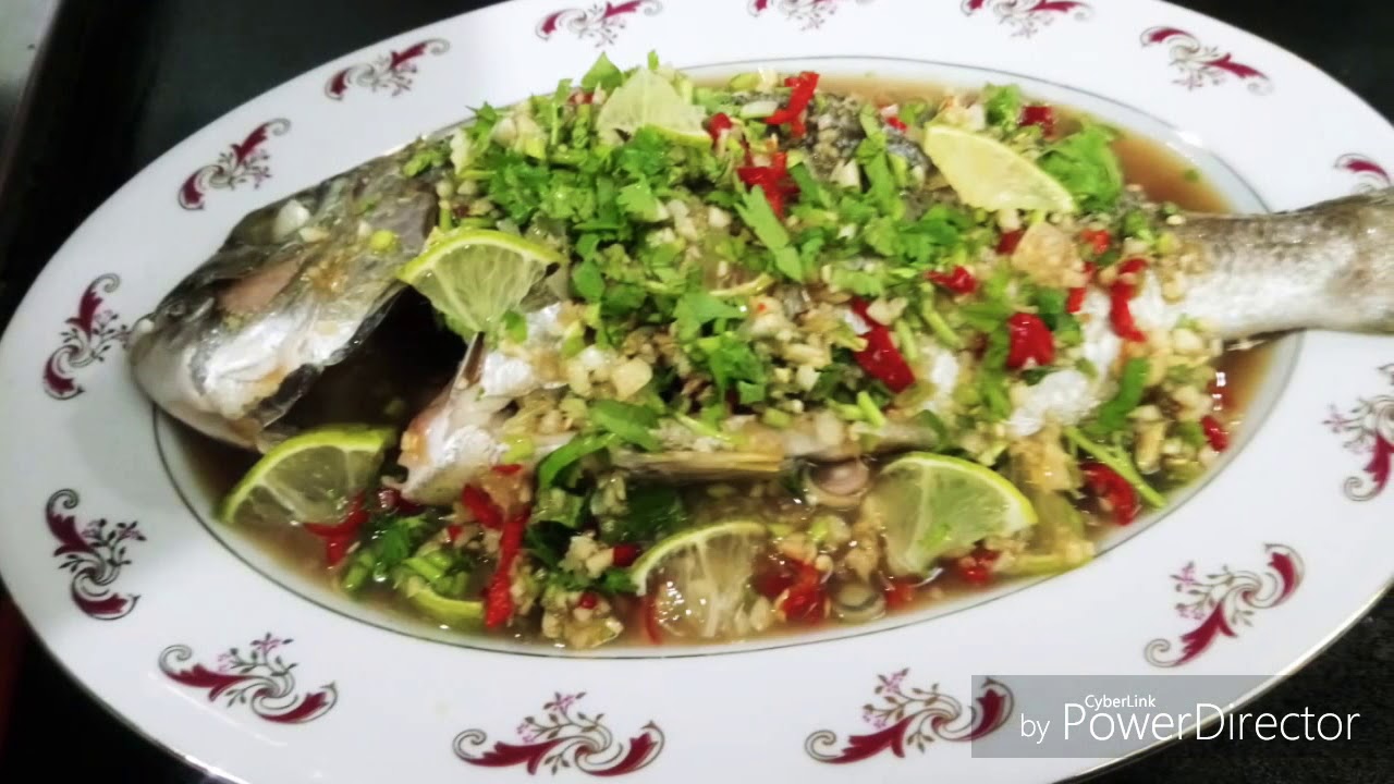 Resep Ikan Kukus Asam Manis Ala Thailand Youtube