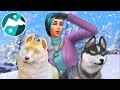 Start of a SNOWY SLED DOG Saga!! 🐕🗻 Sims 4: Snowy Sled Dogs • #1