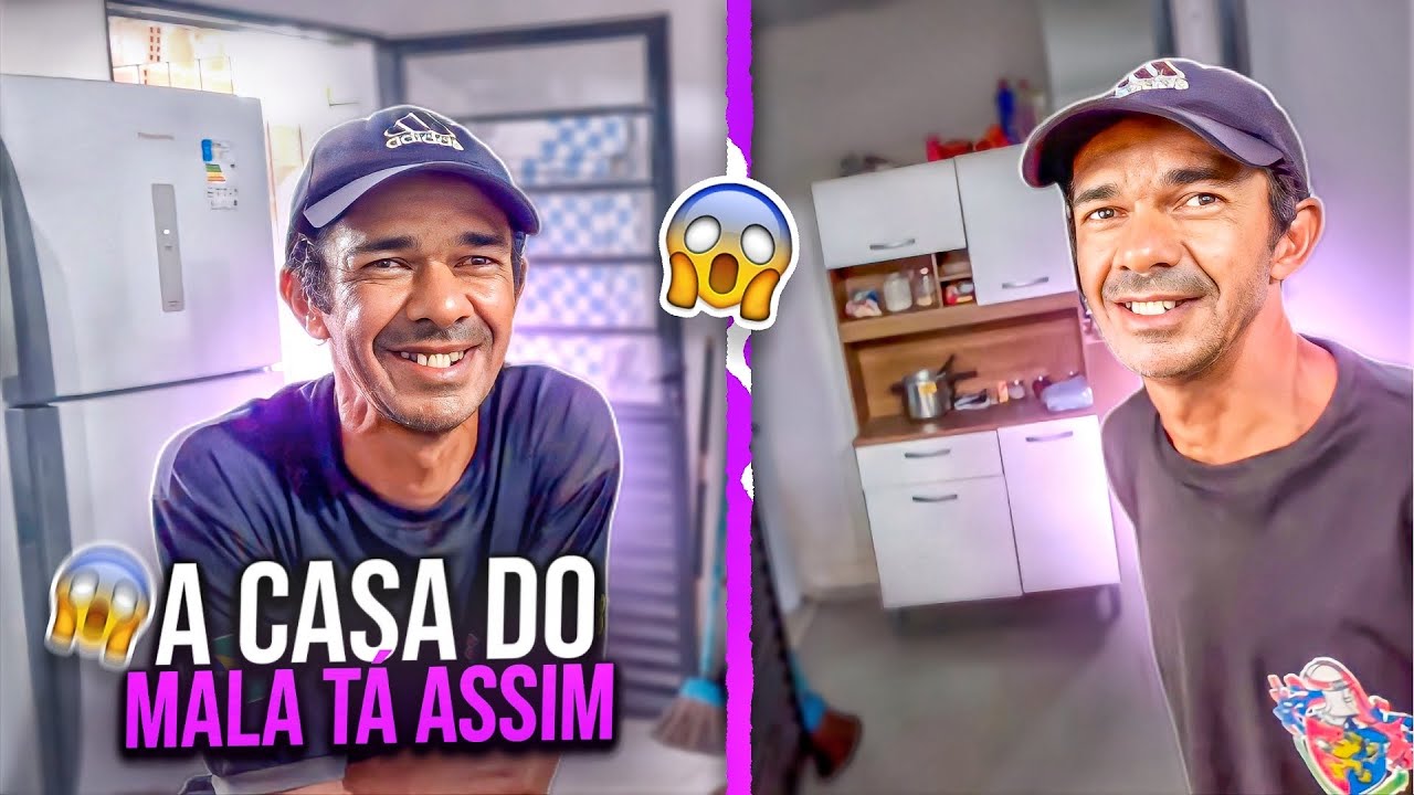 MANETIKIN CHEGOU DE SURPRESA NA CASA DO MALA PRA VER COMO TAVA | TURMA DO MANE