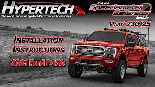 Speedometer Calibrator (730125) Installation Instructions for the 2021 F-150
