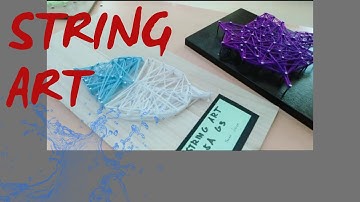 How To Make String Art | Art Lesson - Art Teacher