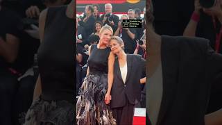 Charlotte Rampling Cate Blanchet In Venice For Premiere