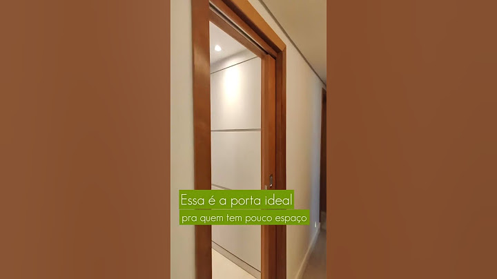 PORTA DE CORRER EMBUTIDA NA PAREDE É IDEAL PARA QUEM TEM POUCO ESPAÇO #shorts