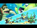 Donkey Kong Country Tropical Freeze World 4 Sea Breeze Cove No Damage 100 Walkthrough 