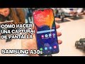 SAMSUNG A30s  [Como Hacer una Captura] Screenshot FACIL 📲 📲