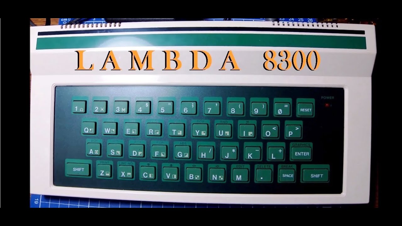 Lambda 8300 - 1983 - #2 - Mods, tests and improvements. - YouTube