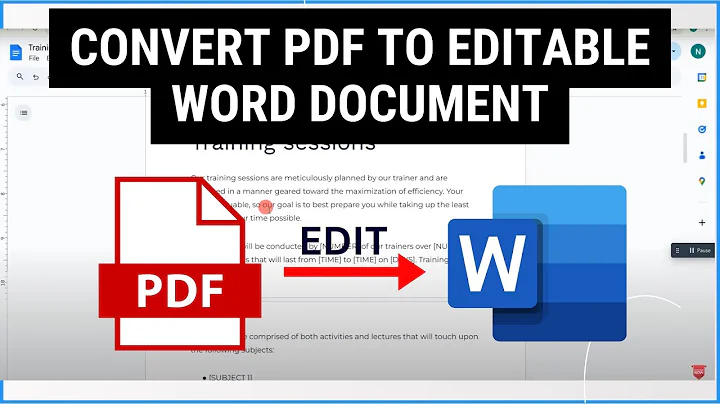 How to Convert PDF to Editable Word Document - Quick And Free Method