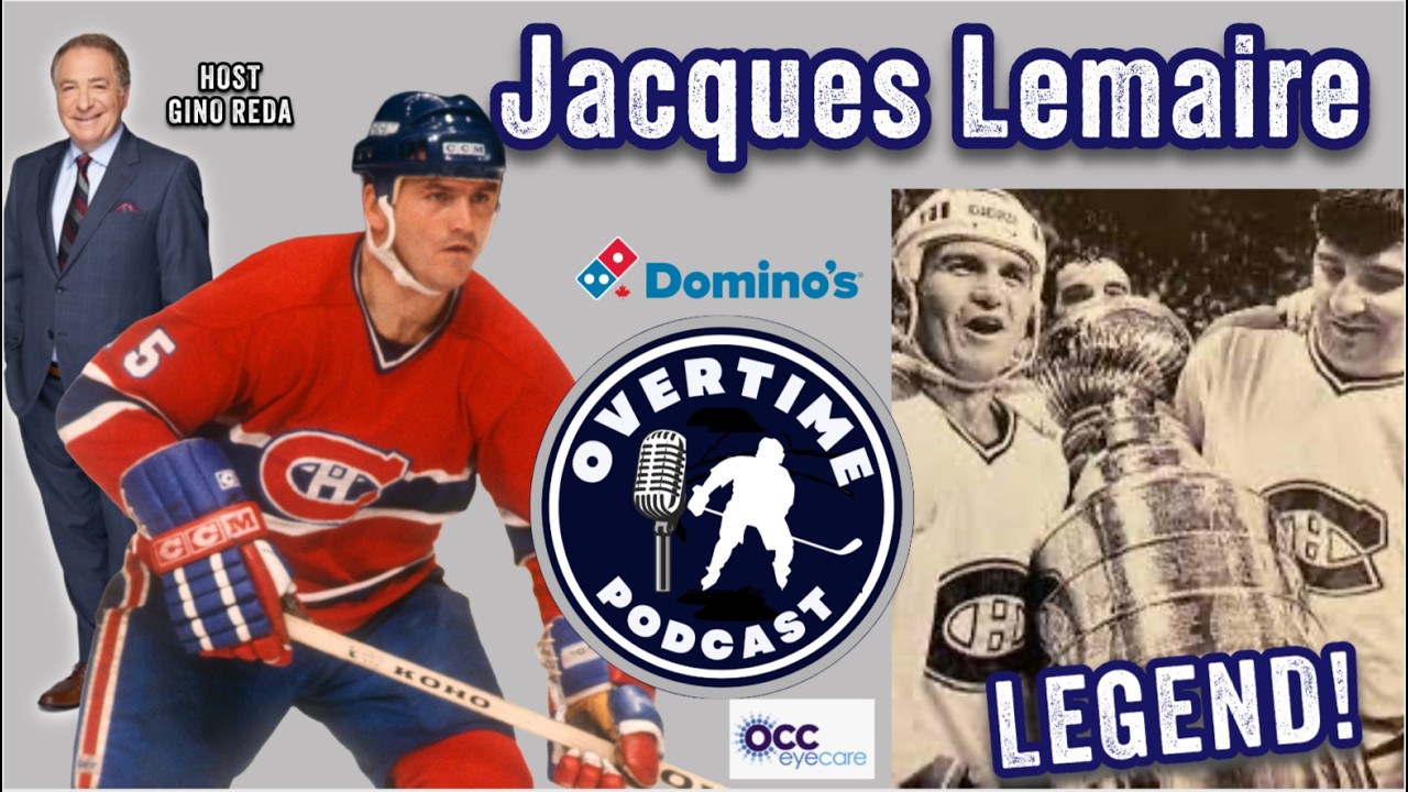 JACQUES LEMAIRE - NHL LEGEND! Talks Stanley Cups with the Habs & why he didn't want to be a coach!