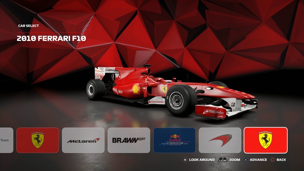 F1 2019 - 2010 Ferrari F10 @ Bahrain Short GP - YouTube