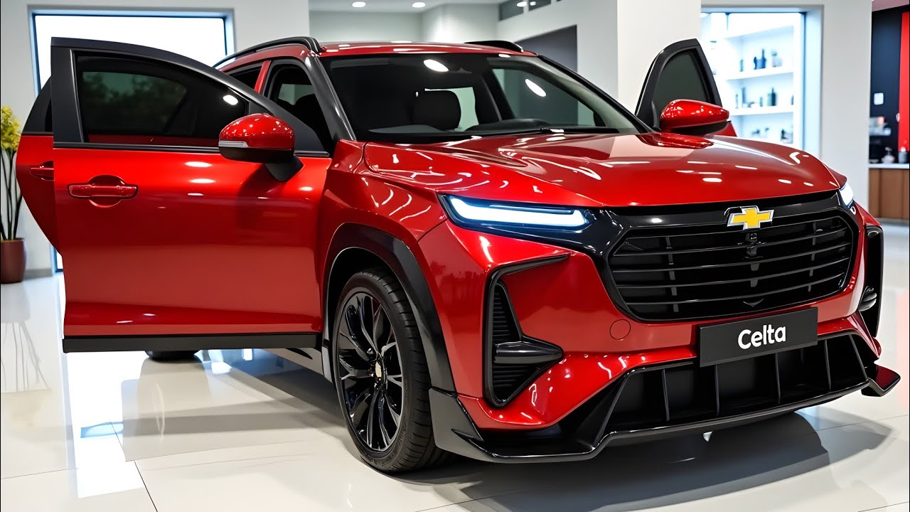 Novo Chevrolet Celta 2026 chega com design moderno, motor turbo e tecnologia avançada