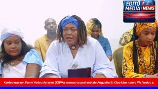 Knva Anonse Enstalasyon Augustin St Clou Kòm Wa Vodou Ak Manbo Felisite Ketia Exantus Kòm Gran Sèvit