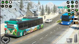 Uphill Offroad Bus Driving Simulator 3D - Coach Bus Tourist Driver 2023 - Android GamePlay  #566 screenshot 3